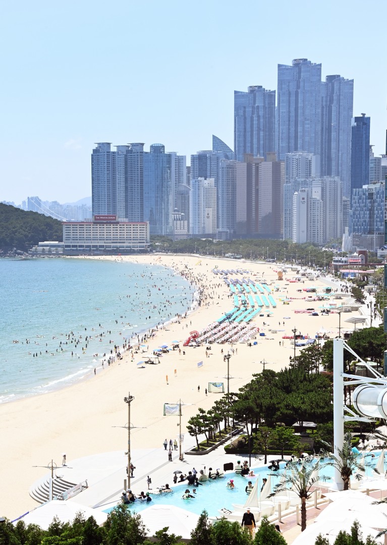 해운대해수욕장 스케치 10