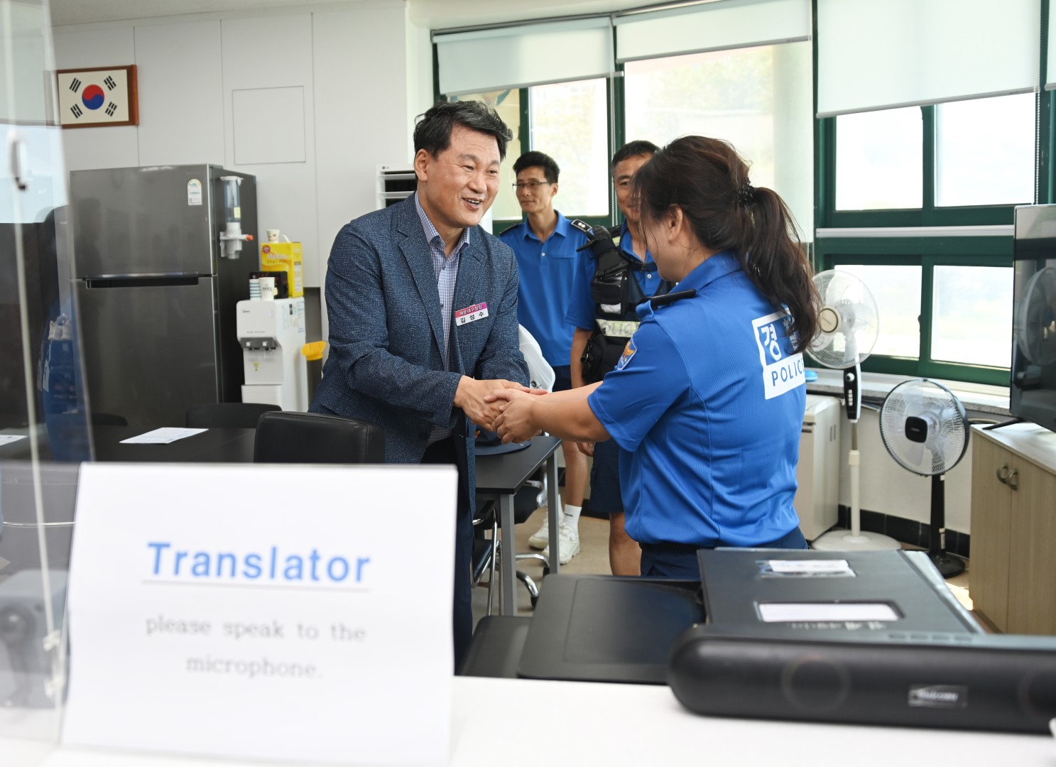 해수욕장 유관기관 근무자 격려 10