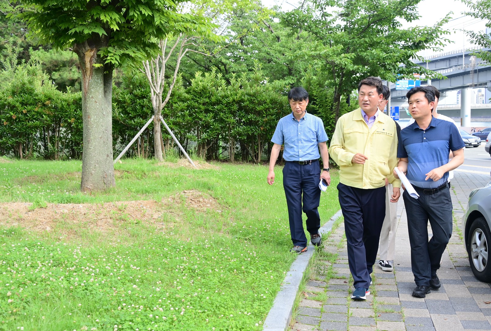 관내 주요 건설사업 현장방문 17