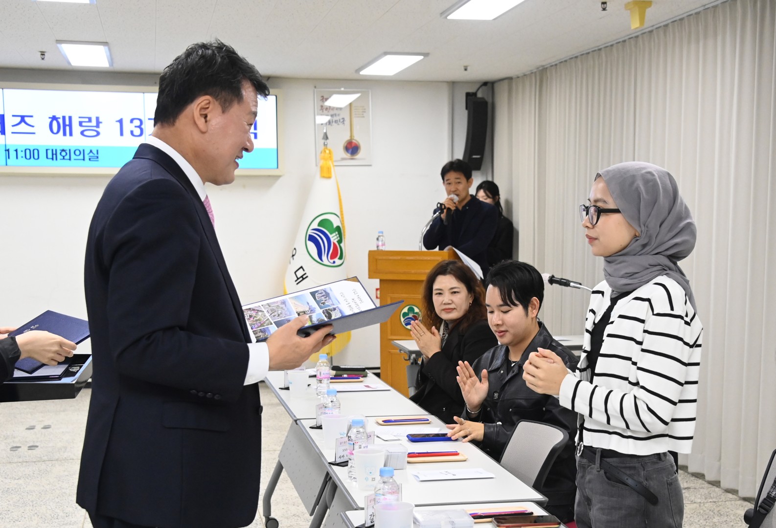 SNS 서포터즈 해랑 발대식 10