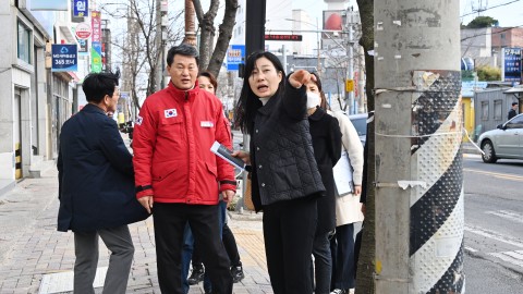 현장 점검(송정동, 좌동)