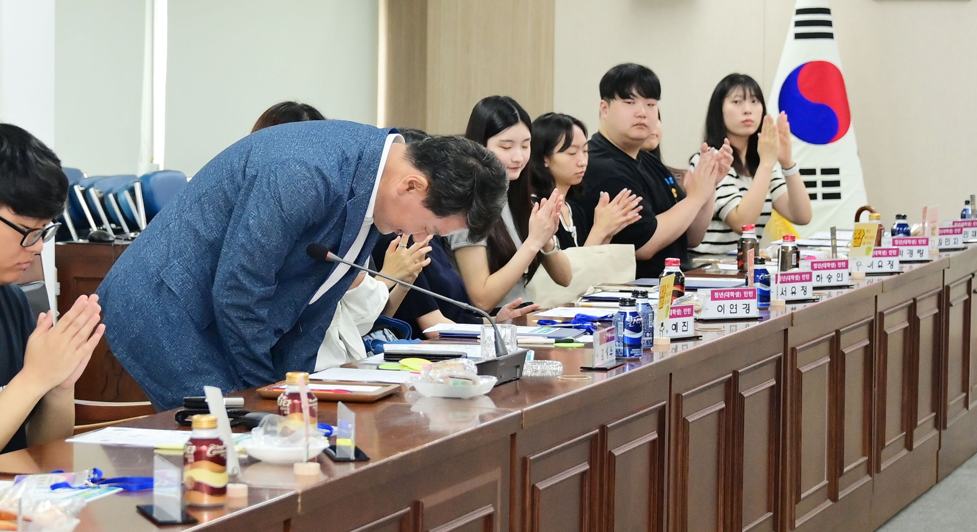 청년(대학생)인턴 수료식 19