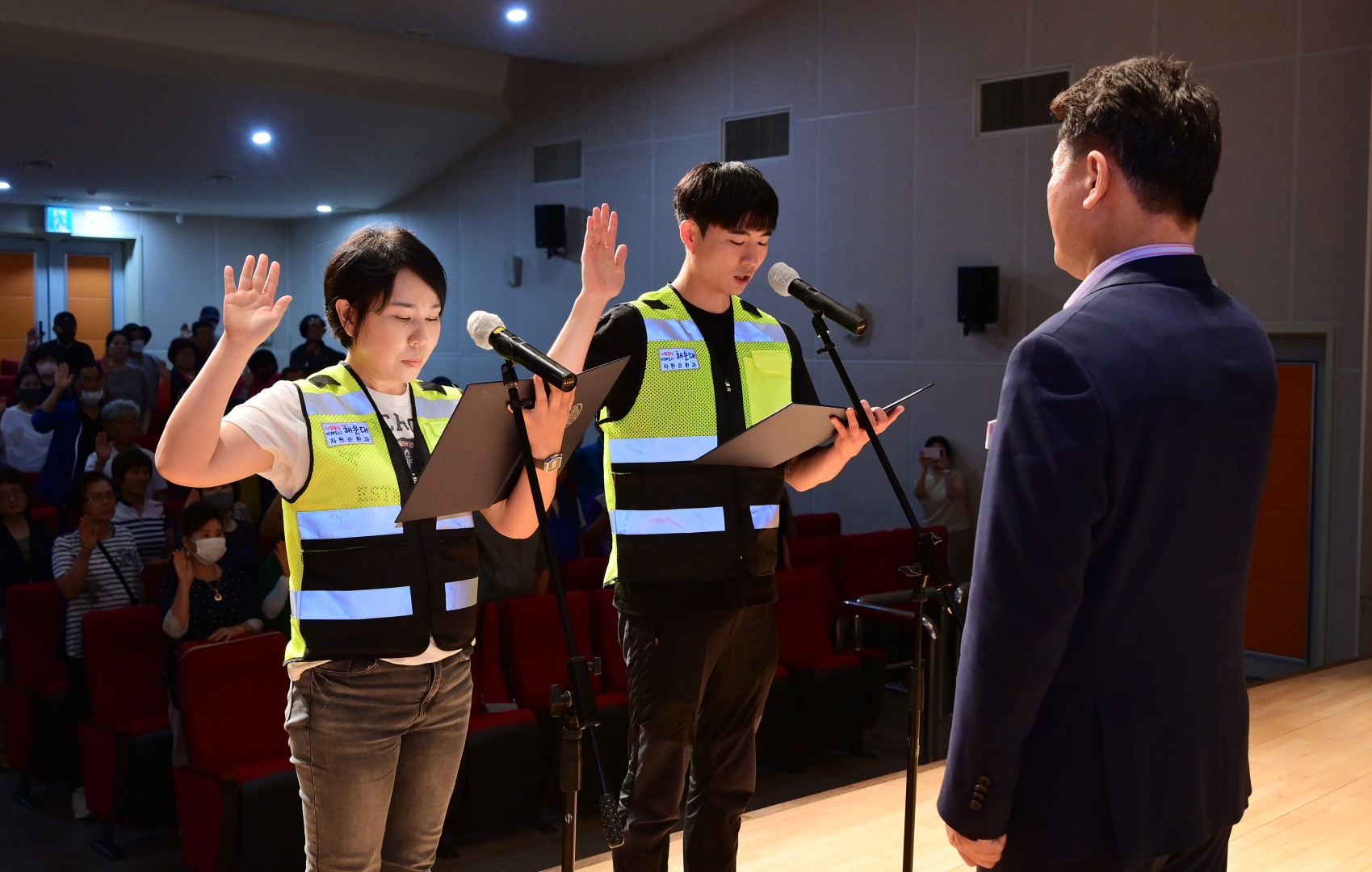 해수욕장 청소 근로자 발대식 및 안전보건교육 3