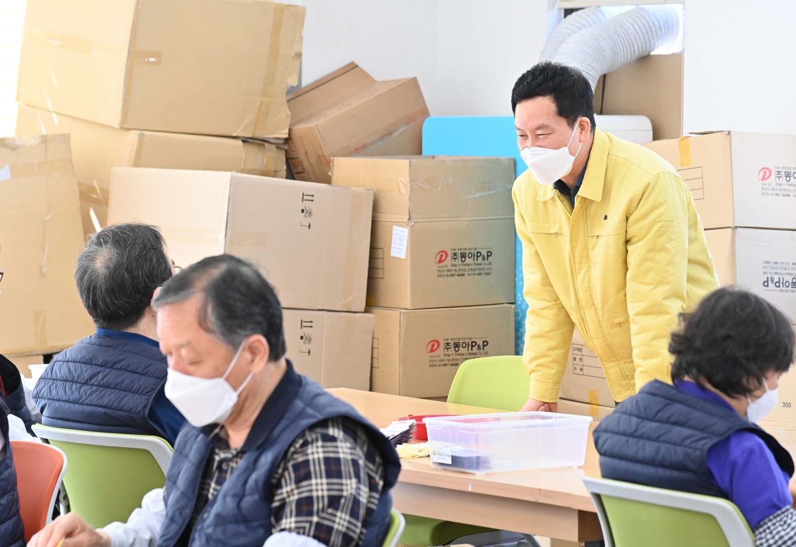 어르신 공동작업장방문 8