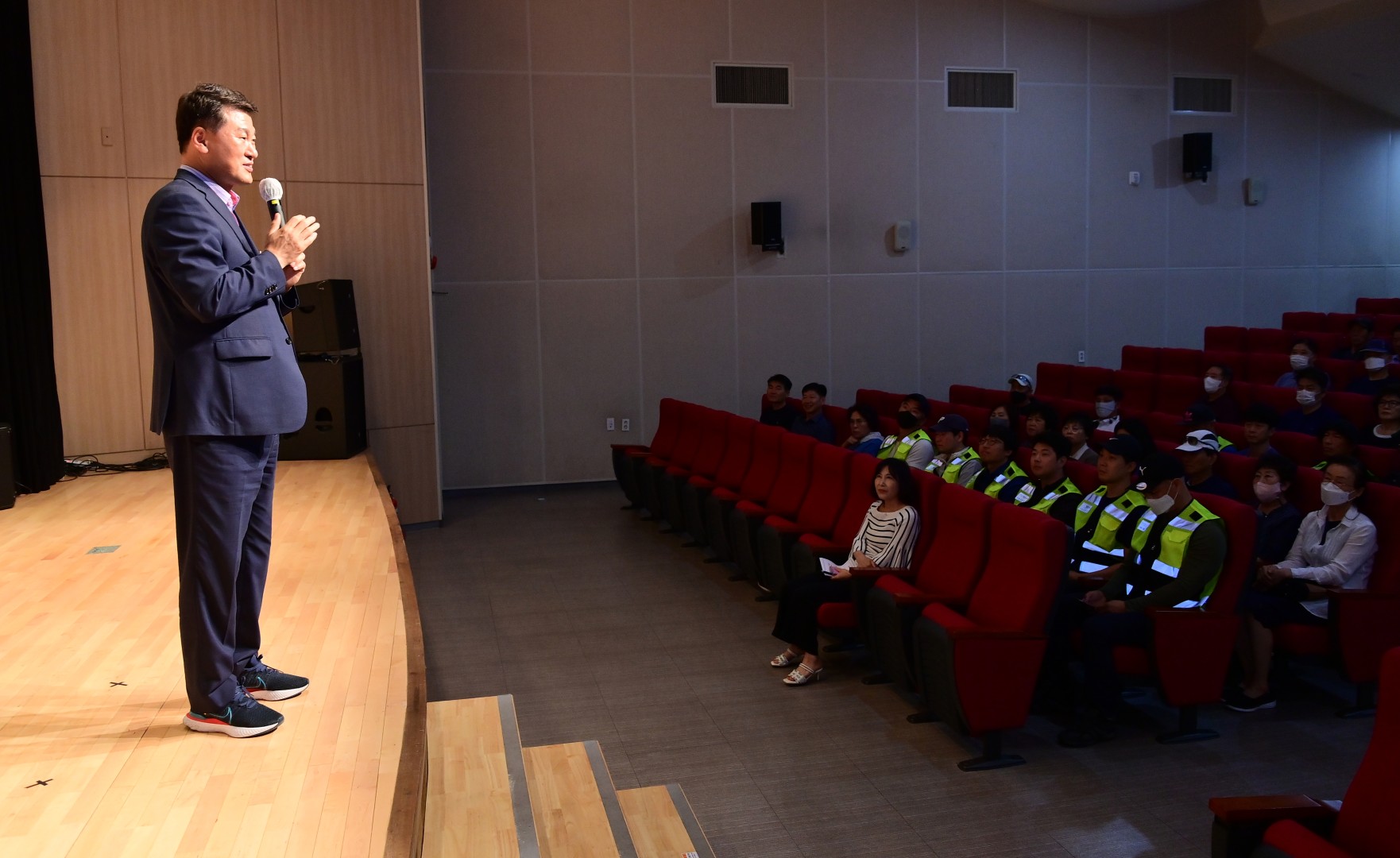 해수욕장 청소 근로자 발대식 및 안전보건교육 6