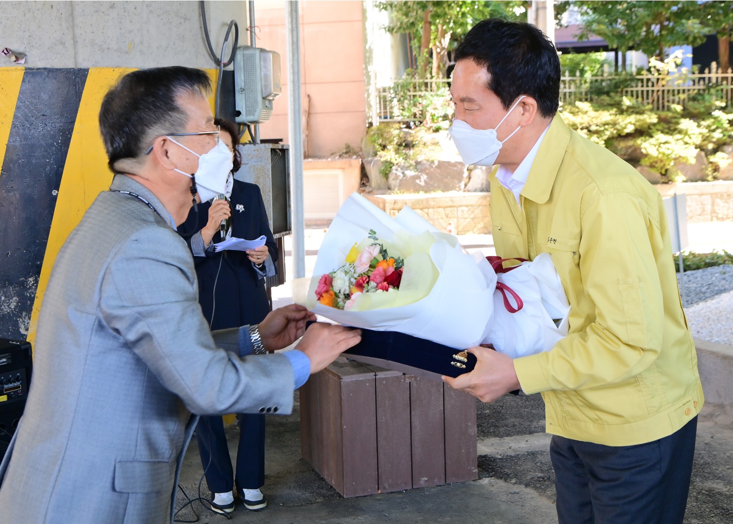 센텀피오래 주민 감사패 1