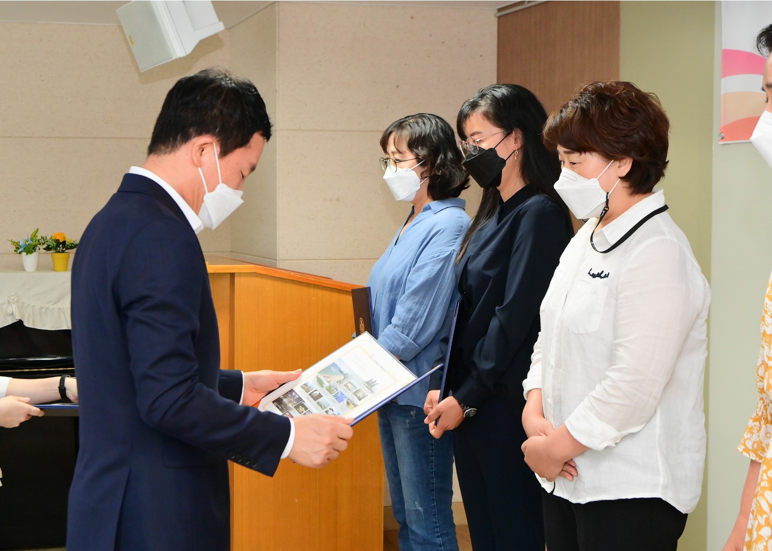 해운대구 재능 일자리사업 수료식 14
