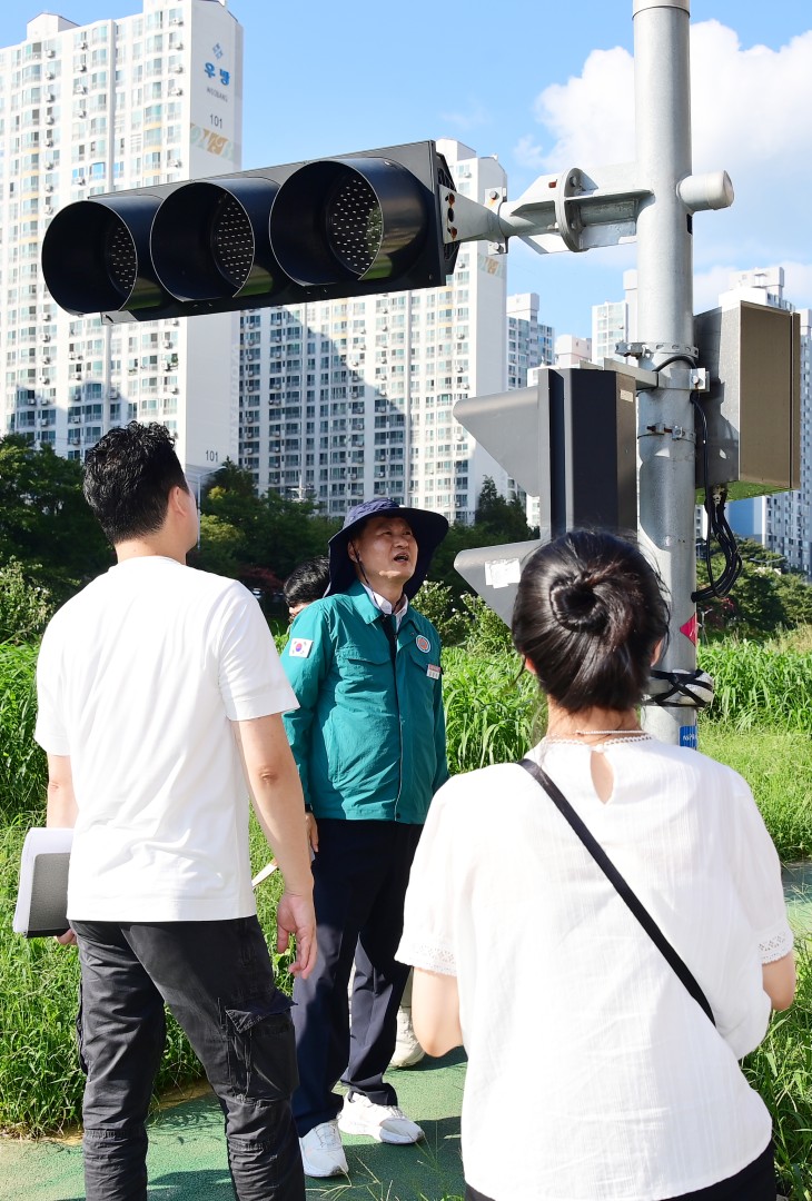 현장점검(수영강 일원) 4