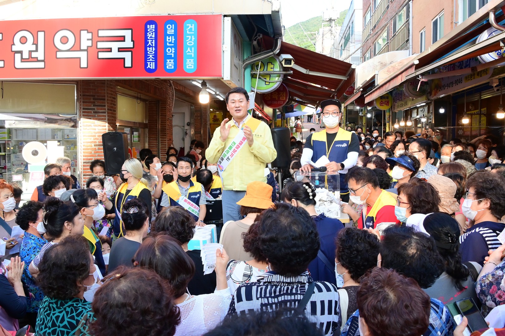 전통시장 방문 37