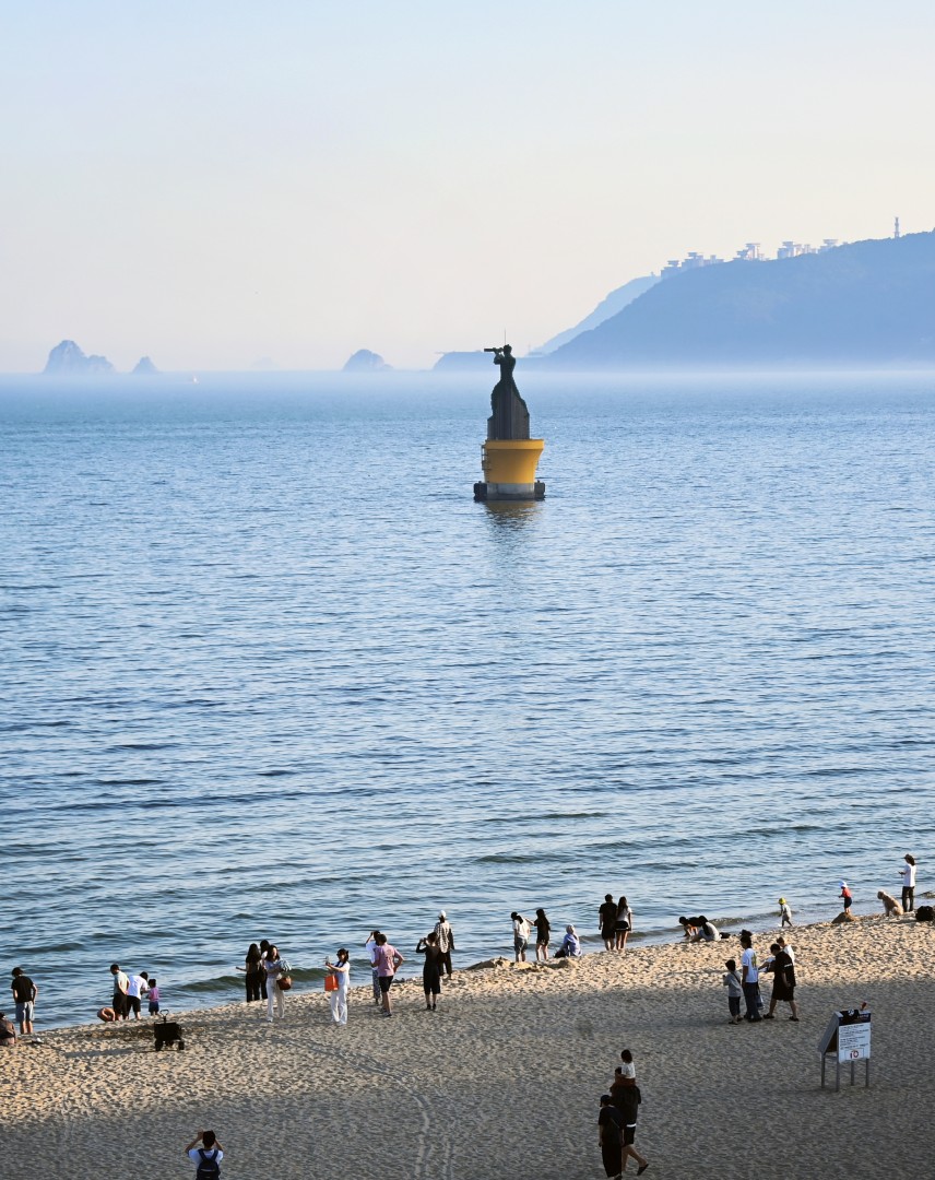 해운대 해수욕장 스케치 2