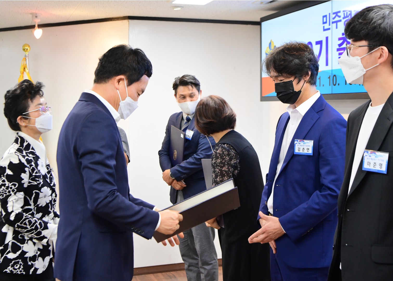 민주평화통일자문위원회 출범식-1부 12