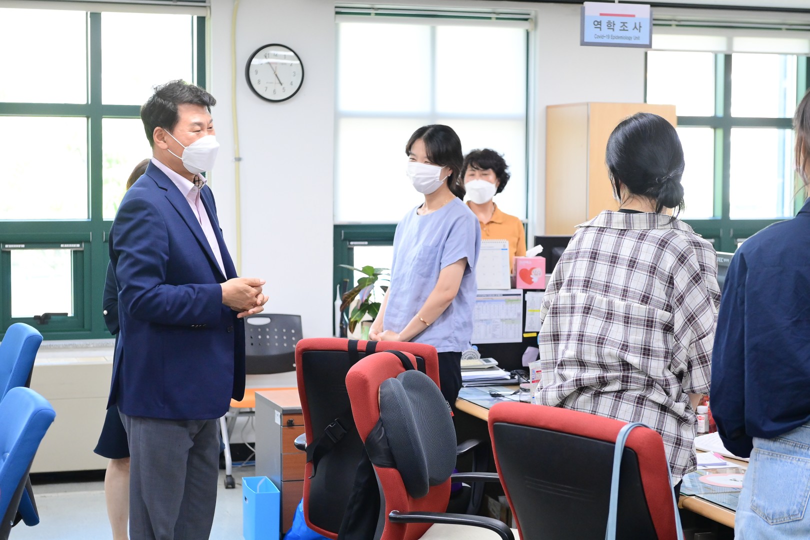 해운대 보건소 격려방문 4