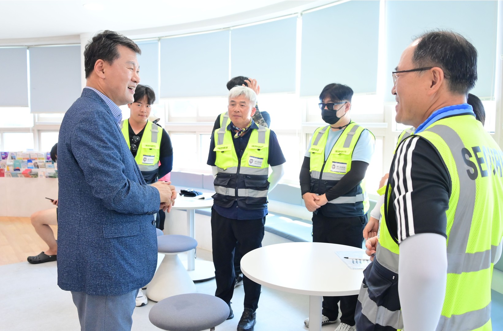 해수욕장 운영 유관기관 근무자 격려(해운대) 21