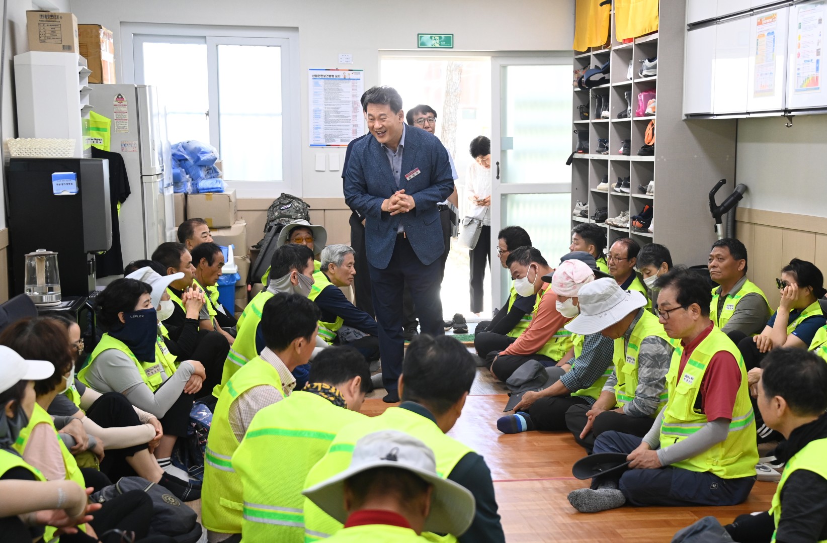 해수욕장 유관기관 근무자 격려 3