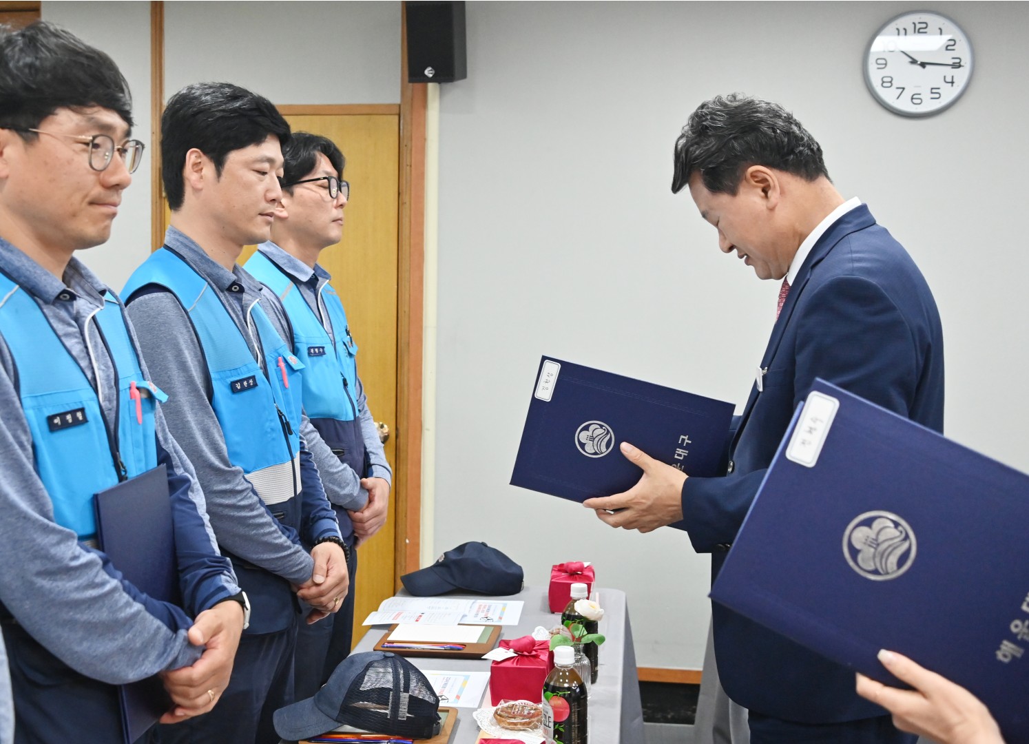 해운대형안부살핌 우편서비스사업 협약식 12