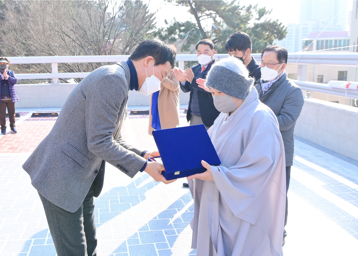 금수암 공영주차장 준공식 3