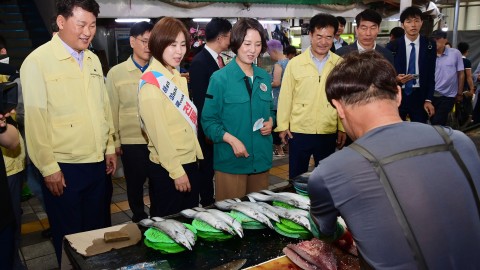 이영 중소벤처기업부 장관 방문