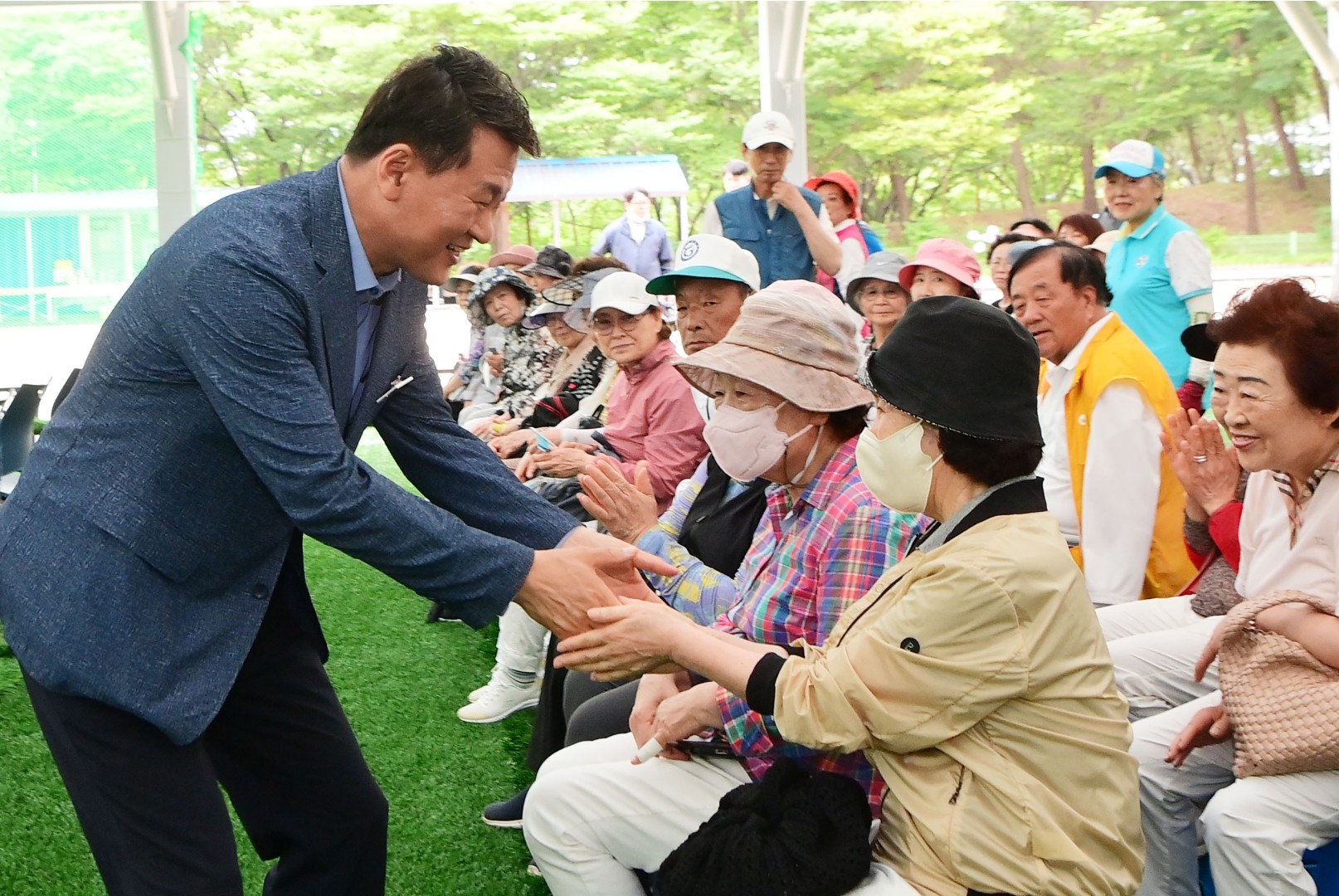 장산게이트볼장 정비사업 기념행사 12