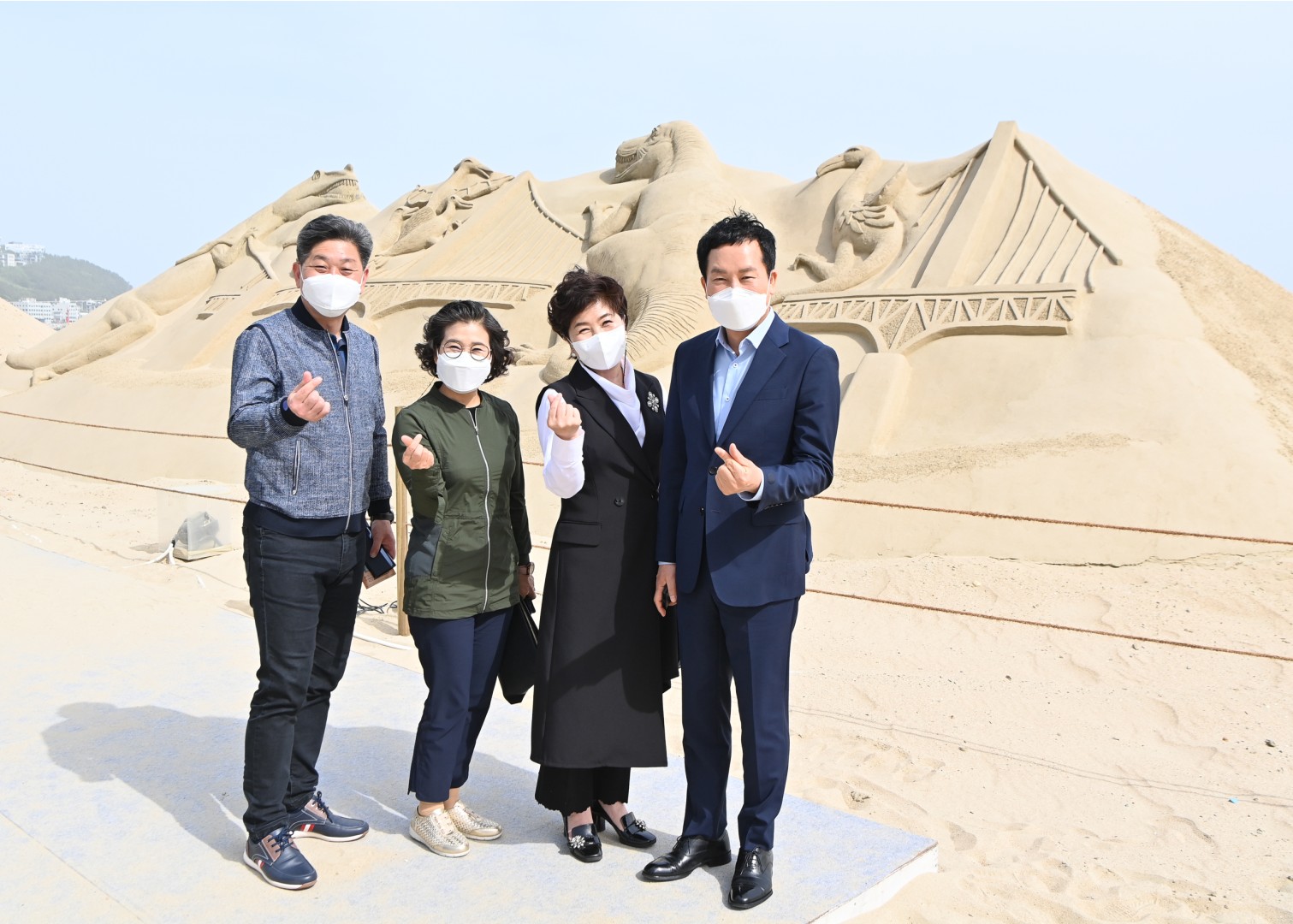 고성군 모래전시회방문 22