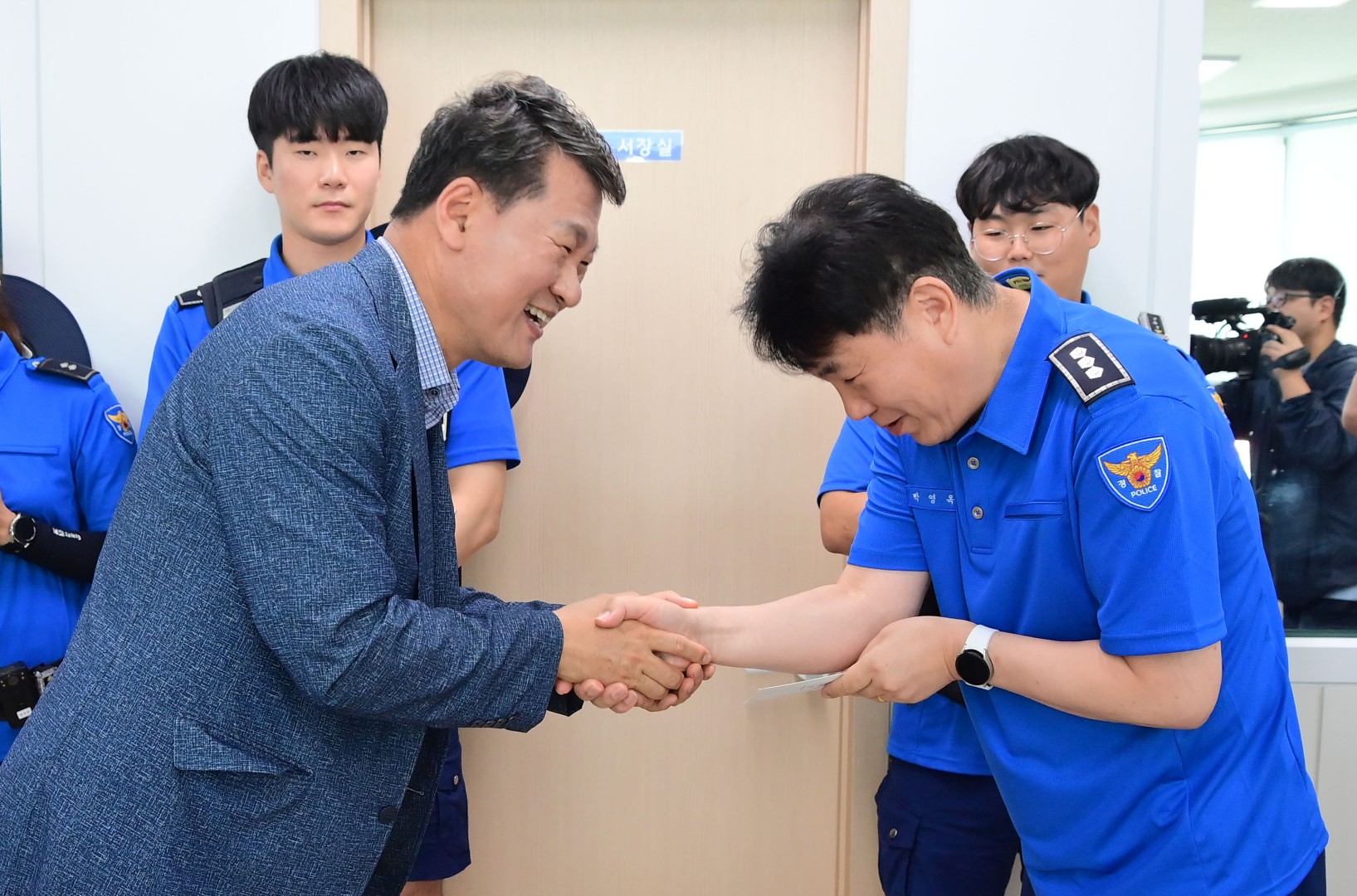 해수욕장 운영 유관기관 근무자 격려(해운대) 17
