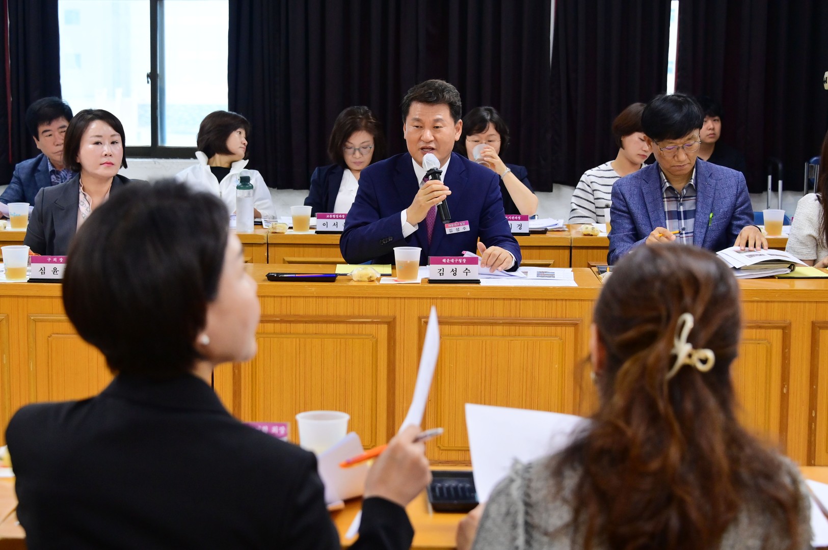 학교운영위원회 협의회 초청 간담회 9