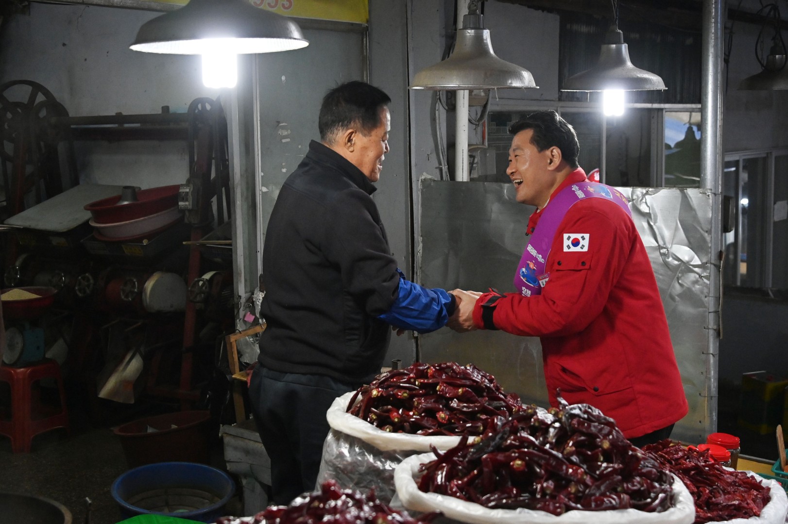 설 맞이 전통시장 방문(반여2동) 6