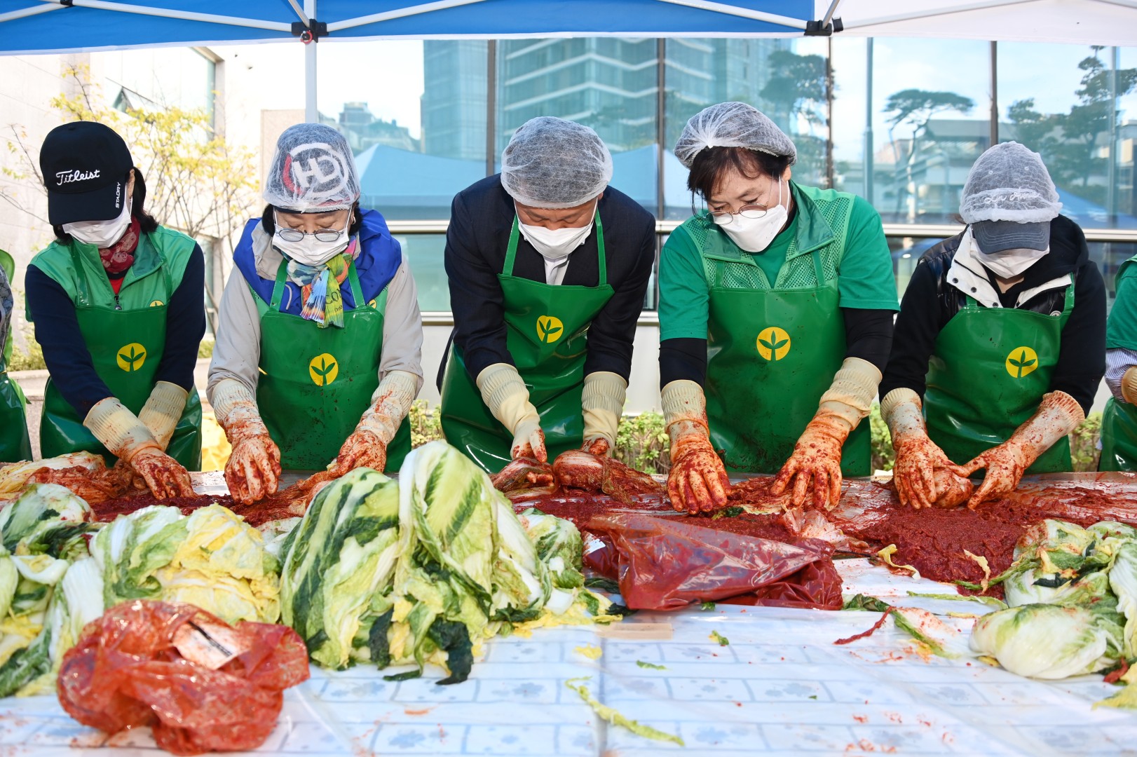 새마을부녀회 김장 나눔 행사 1