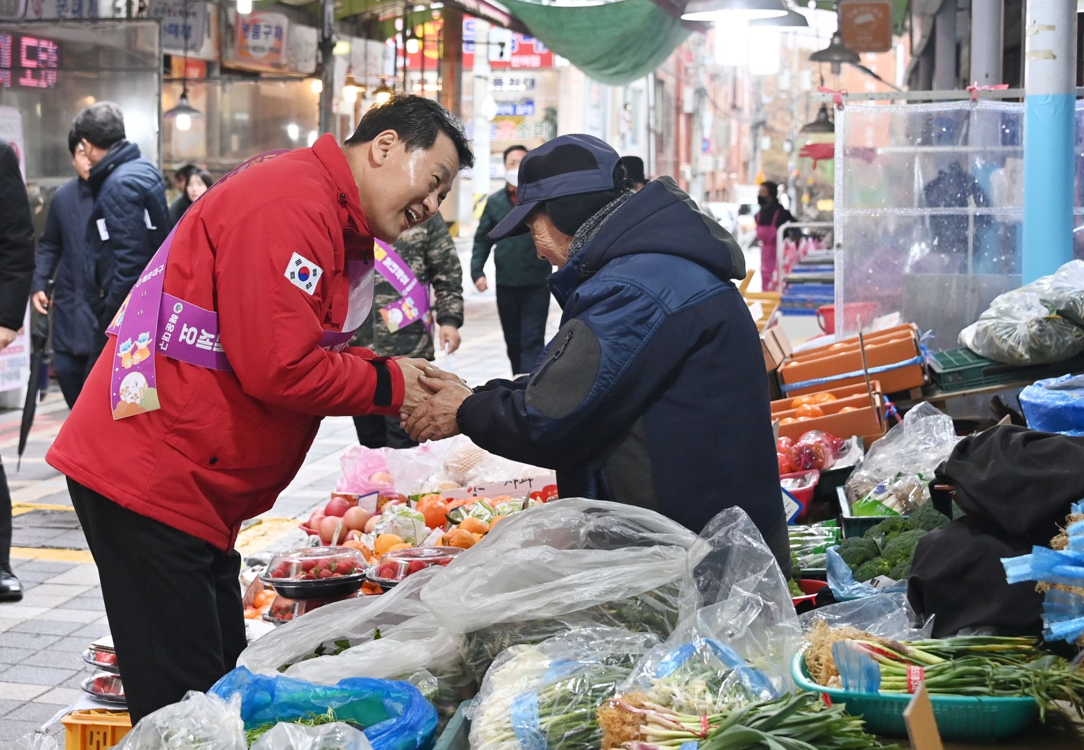 설 맞이 전통시장 방문(반여2동) 4