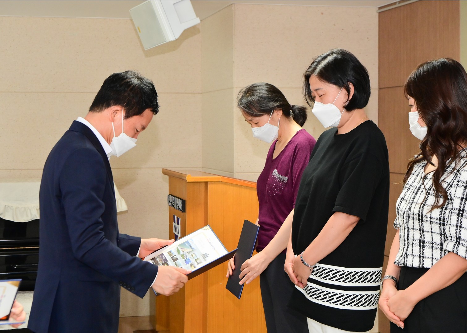 해운대구 재능 일자리사업 수료식 5
