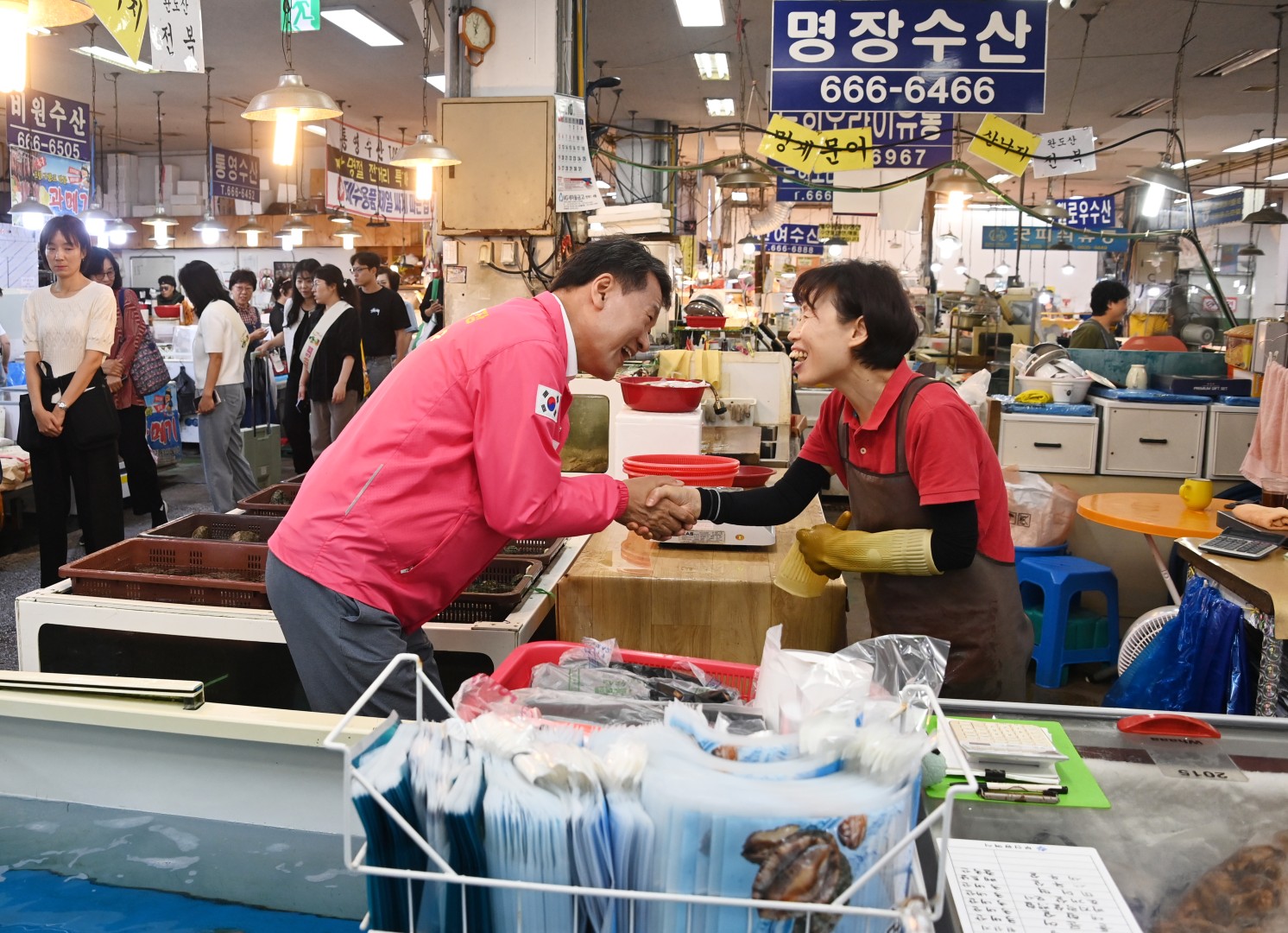추석맞이 전통시장 방문(반여농산물시장) 4