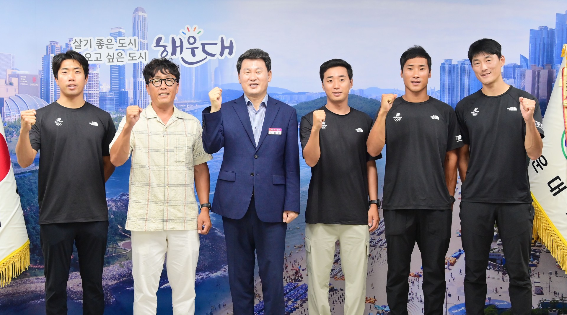 요트팀 아시안게임 출전 전 방문 3