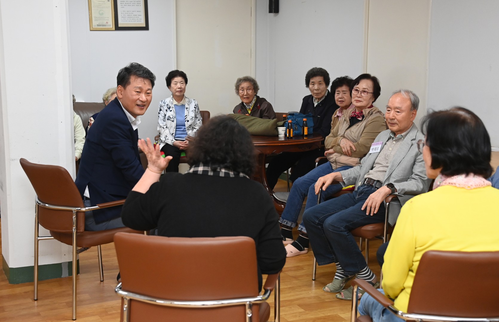 경로당 방문(대우1차,상록아파트) 3