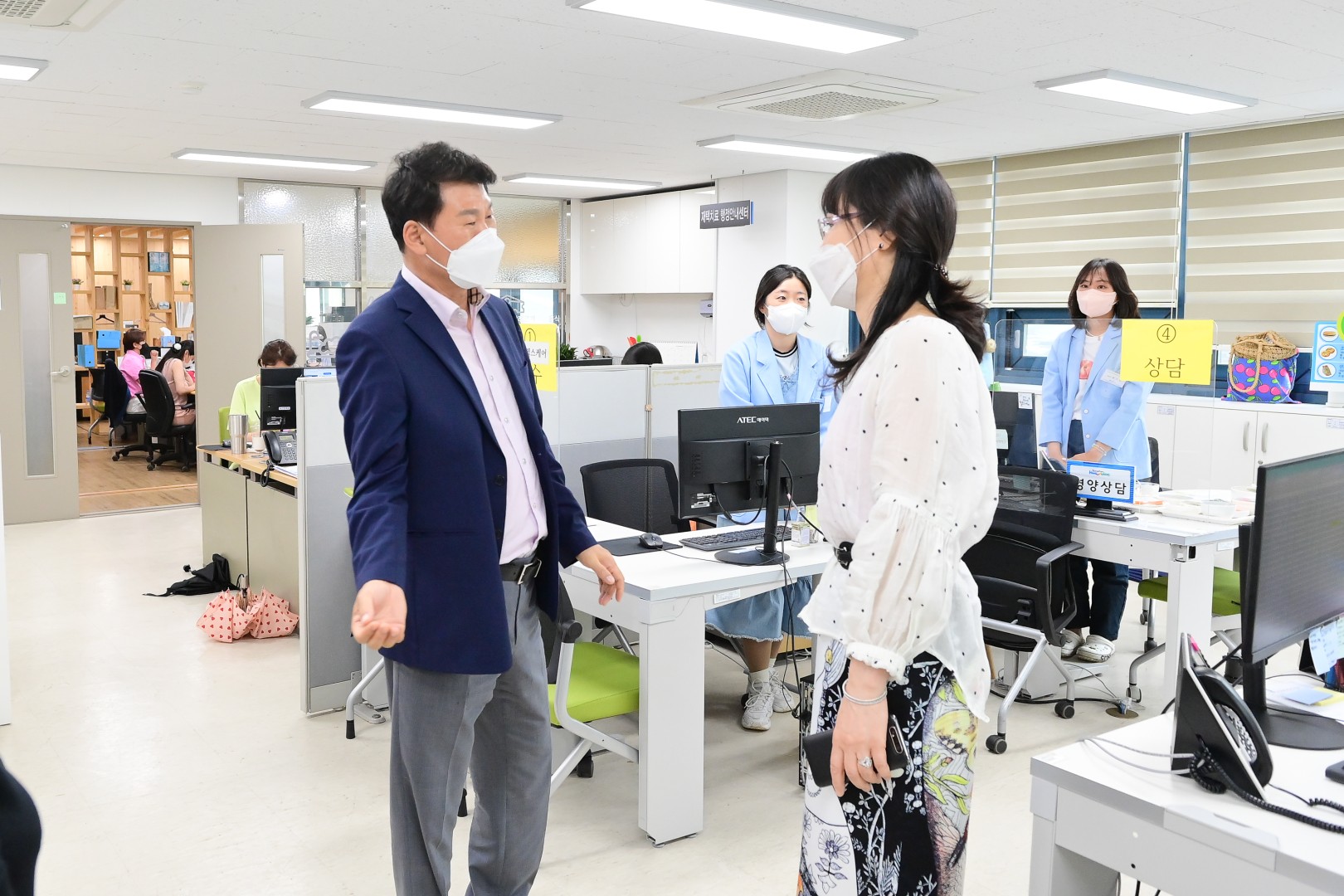해운대 보건소 격려방문 12