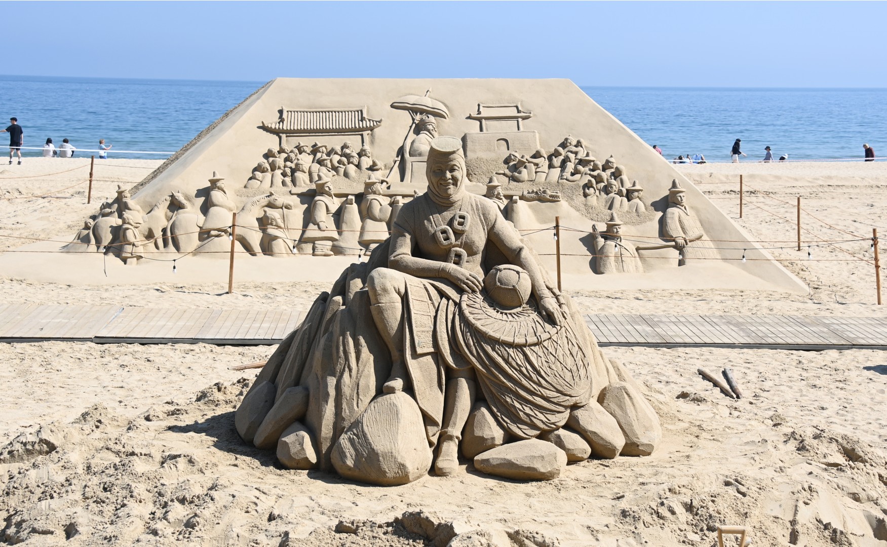 해운대 모래축제 현장 점검 6