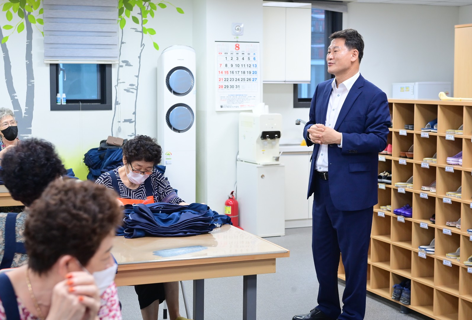 어르신공동작업장 격려방문 9