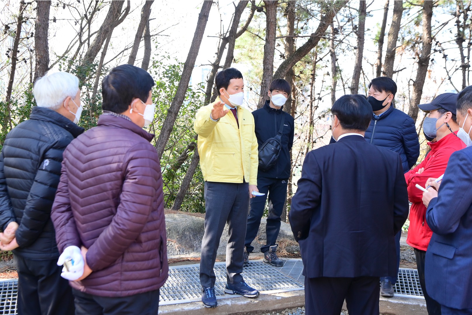 좌동 족구장공사 현장방문 4