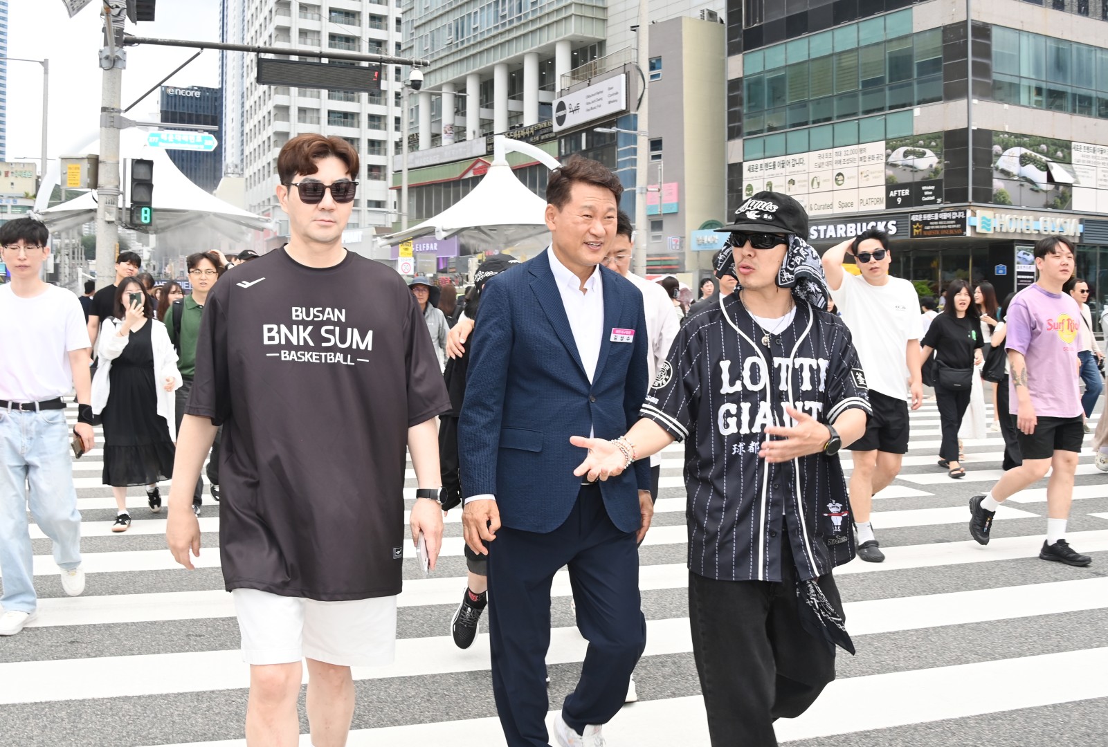 해운대구 홍보대사 '하하·한상진' 팬사인회 2