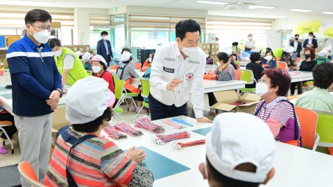 어르신일자리 격려