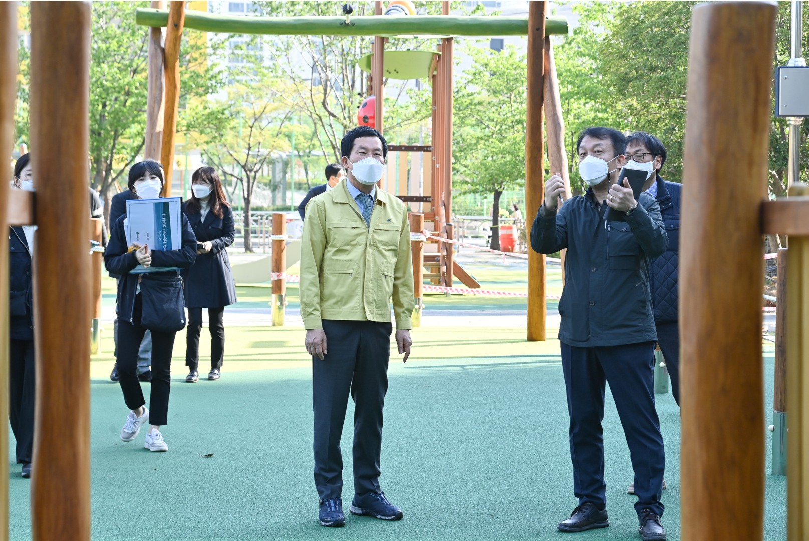 공원 공사현장방문 8