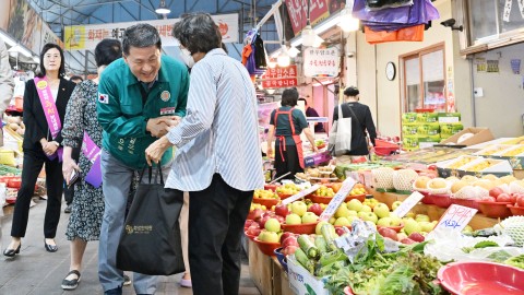 추석맞이 전통시장 방문(좌동재래시장)