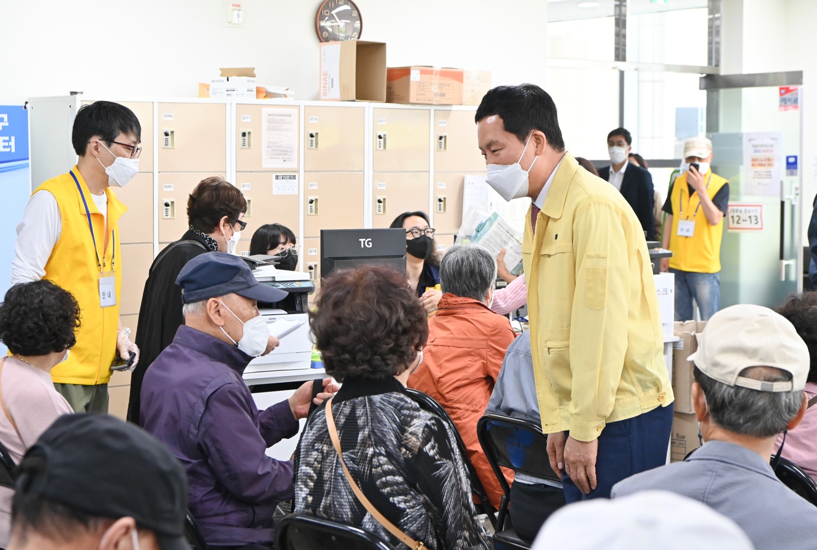 코로나접종센터 현장방문 4