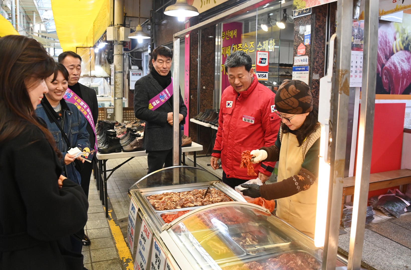 설 맞이 전통시장방문(반송큰시장, 반송골목시장) 3