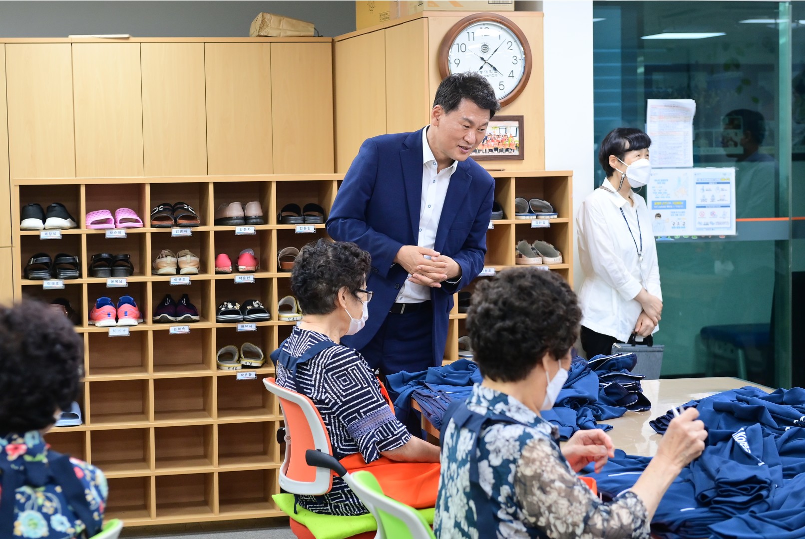 어르신공동작업장 격려방문 6