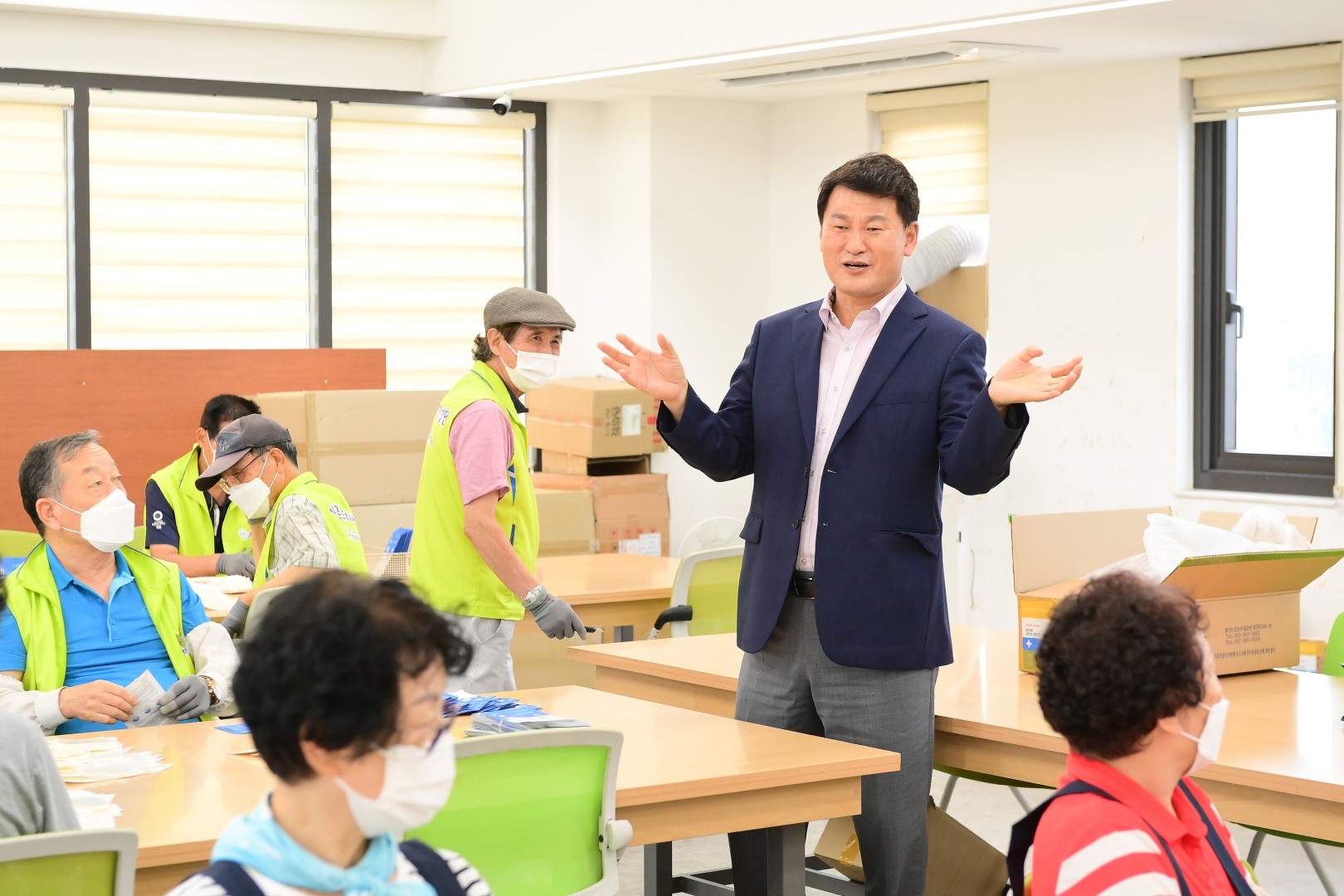 어르신 공동작업장 방문 1