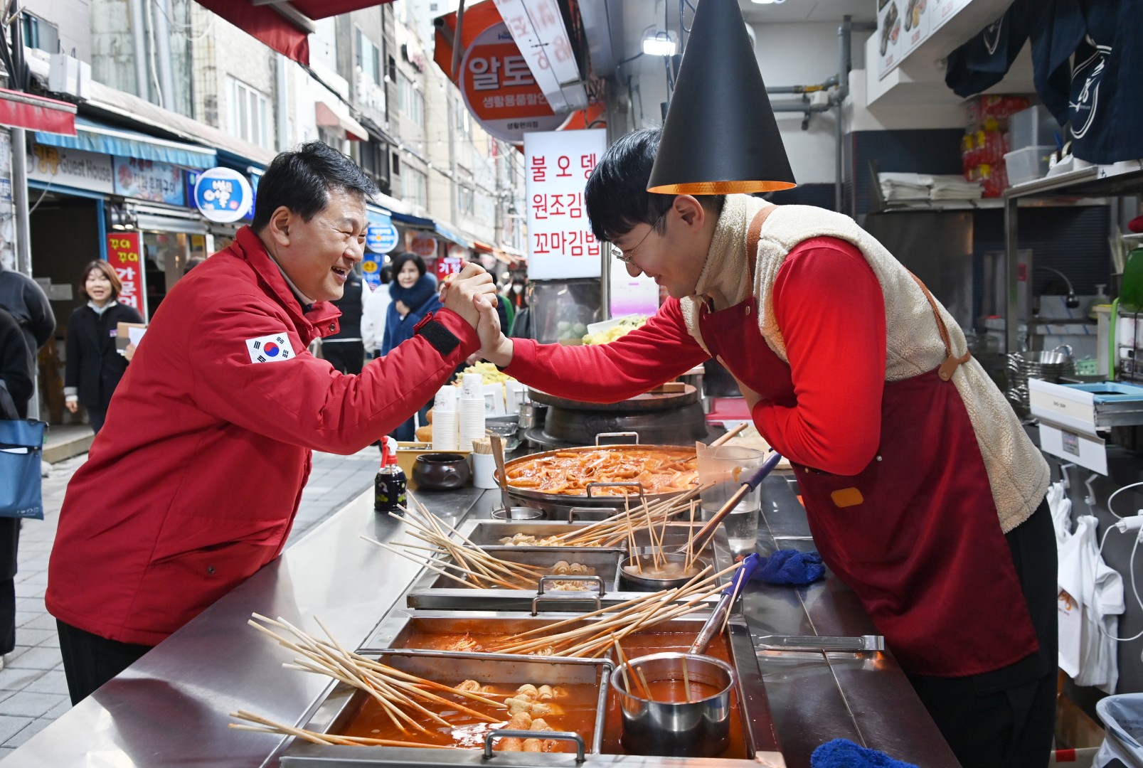 설 맞이 전통시장 방문(해운대시장) 1