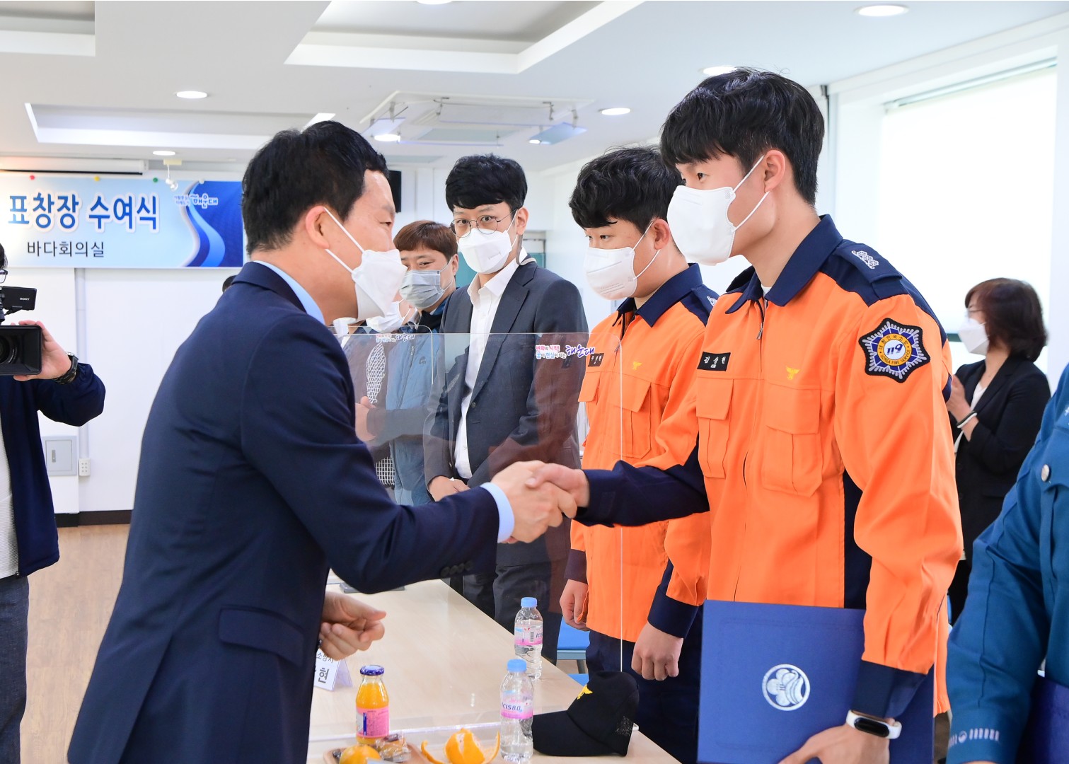 해수욕장 유공 표창수여 6