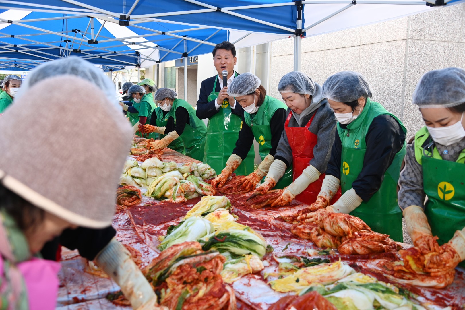 새마을부녀회 김장 나눔 행사 4