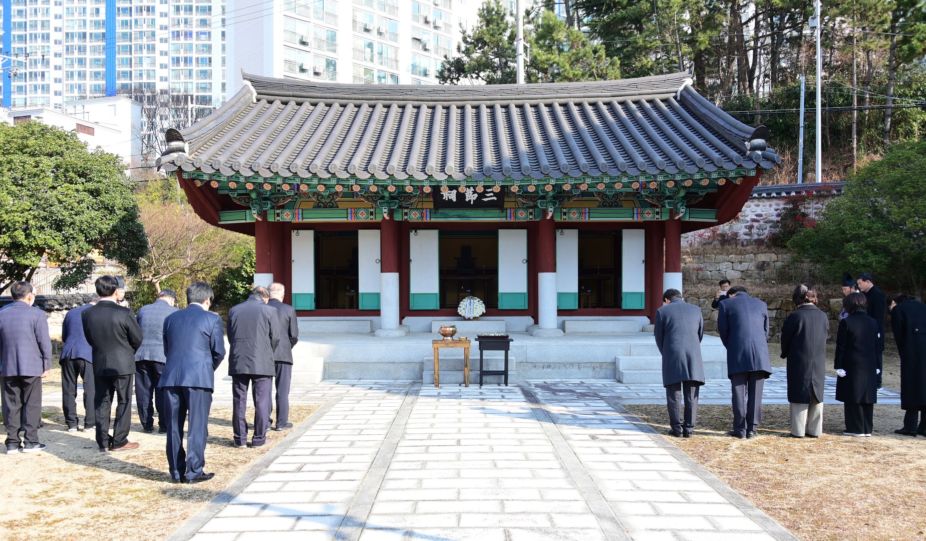 신년 삼절사 참배 10