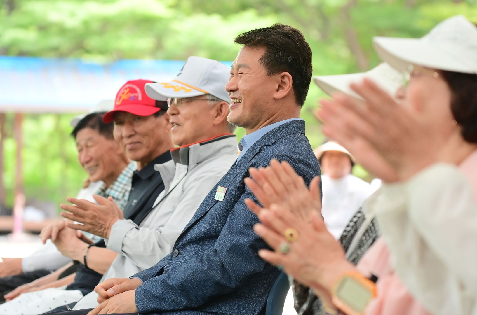 장산게이트볼장 정비사업 기념행사 9