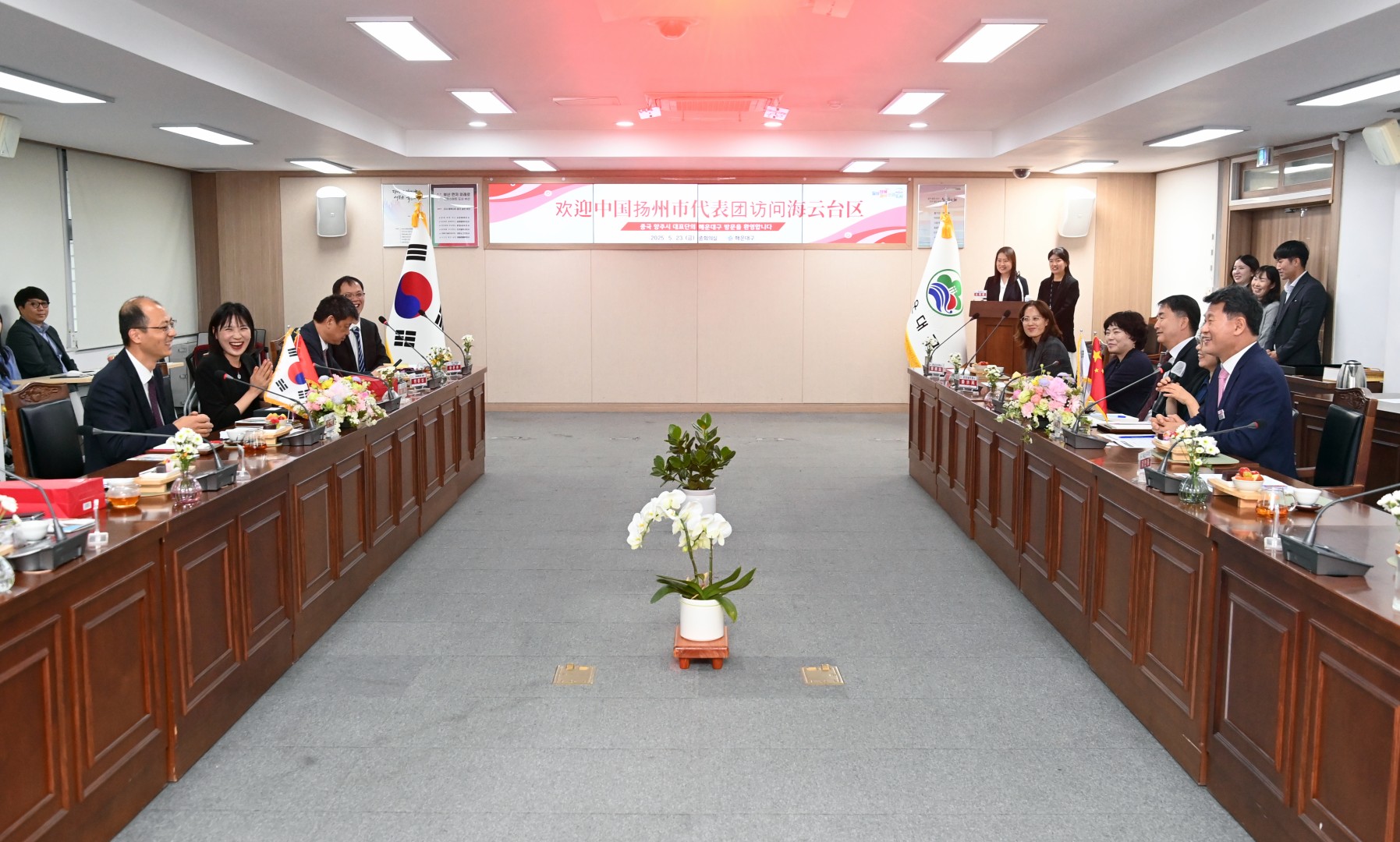 중국 양주시 방문 17